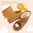 thumbnail image 4 of Dream Pairs Boys Girls Snow Boots Toddler/Little Kids Winter Cute Shoes SDSB2223K, 4 of 6