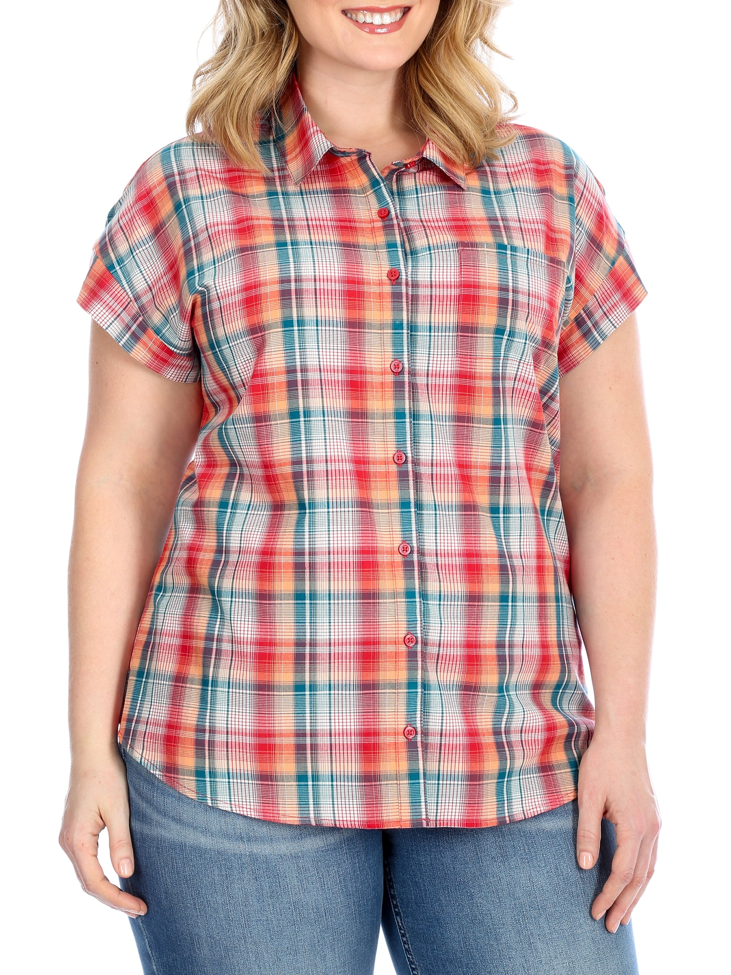 lee rider shirts women's plus size