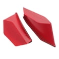 thumbnail image 1 of OULII 1Pair Red Motorcycle ABS Plastic Motorcycle Side Spoiler Wing Durable and Stylish, 1 of 6
