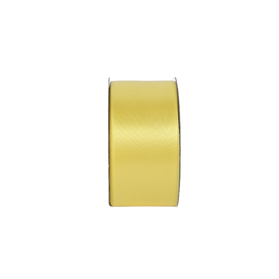 Gwen Studios 1.5" Brite Yellow Satin Ribbon, 4 Yards