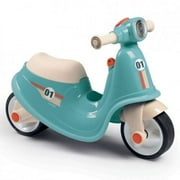 Smoby Retro Blue Ride-on Scooter with Silent Wheels