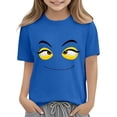 thumbnail image 6 of jobturf Cotton Shirts for Boys Cute Cartoon Graphic Tees Y2k Comfy Loose Short Sleeve Tops Lightweight Summer Blouses Size 3-10 Years, 6 of 6