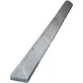 thumbnail image 4 of 6' Recycled Plastic Commercial Parking Blocks (Light Gray, 1-Pack), 4 of 4