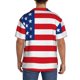 thumbnail image 3 of Fotbe America Flags3 Camisa Estampada de Manga Corta para Hombre, Casual de Verano, Estilo Playero, Sin Arrugas-4X-Large, 3 of 5