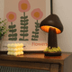 thumbnail image 2 of Luz de noche con forma de hongo, luz cálida y táctil, luz de noche para dormitorio, luz de ambiente decorativa LED de haya, 2 of 3