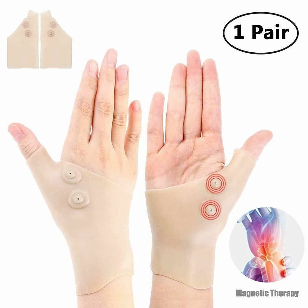 Magnetic Therapy Silicone Wrist Thumb Support Braces Wrist Hand Thumb