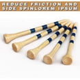 thumbnail image 4 of CHAMPKEY Premium Bamboo Golf Tees Pack of 120 (2-3/4" & 3-1/4" Available) | Friendly Biodegradable Material, More Durable and Stable, 4 of 6