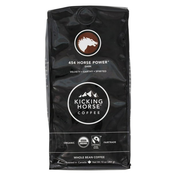 Kicking Horse Coffee - Organic Fairtrade Whole Bean Coffee 454 Horse ...