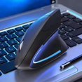 thumbnail image 2 of Rechargeable Ergonomic Mouse, Wireless Vertical Mouse-Reduce Wrist Pain, LED Wireless Mouse for Laptop, Computer, Desktop, Windows, Mac OS, 2 of 5
