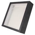thumbnail image 3 of EeaseMX Soporte de cristal para fotos, marco de exhibición de fotos transparente, soporte de muestra Simple (negro), 1 ud., 3 of 8