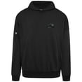 thumbnail image 2 of Men's Levelwear Black Colorado Rockies Contact Nightfall Pullover Hoodie, 2 of 3