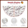 thumbnail image 3 of Sikiie Lavender And Butterfly Christmas Tree Skirt, Christmas Tree Decorations, Christmas Decor, Tree Mat Decoration(30-48IN)-48", 3 of 6