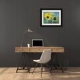 thumbnail image 3 of Fitzharris, Tim 24x19 Black Ornate Wood Framed with Double Matting Museum Art Print Titled - Priarie Sunflowers II, 3 of 4