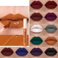 thumbnail image 4 of Liquid Lipstick Sexy Long Lasting Lipgloss Moisturizing Natural Glaze Lip Matte Velvet Non-marking Lips Waterproof Makeup T H0R6, 4 of 5