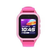 iTech Jr. 4 Kids Girls' Smartwatch with Camera, Audiobooks, and Games – Pink Case with Pink Strap
