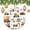 pattern-2, variant on Children's Construction Vehicles Ceramics Ornaments Excavator Tractor Construction Site Cars 2024 Ornament Holiday Ornament for Home Christmas Tree Decor Merry Xmas for Family & Friends