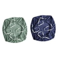 thumbnail image 4 of 2 fundas para sillas, color liso, extraíbles, para sillas de comedor. Azul oscuro Verde militar, 4 of 5