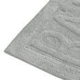 thumbnail image 2 of Veria 2 Piece Bath Mat with BATH Sculpted Details, The Urban Port, Gray- Saltoro Sherpi, 2 of 5