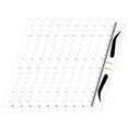 thumbnail image 3 of 50pcs Disposable Eyebrow Stencils Yellow Wide Brow Makeup Templates for Precise Shaping and Positioning Tools for Women, 3 of 5