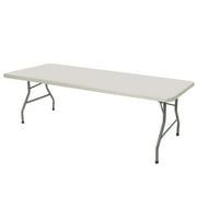 Hampden Furnishings Baldwin Collection 30" x 96" Folding Table, Plastic/ Steel, Grey