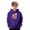 Dark Purple, variant on IWRICH Kids Funny Ice Cream Drips Hoodie 4 1 Graphic Sweatshirt For Boys and Girls Loose Casual Pullover tops,size 1-12 years White 160