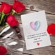 thumbnail image 4 of Mini tarjeta de bolsillo con forma de corazón y mensaje de felicitación | Regalo portátil para aliviar la ansiedad | Para mesita de noche, escritorio o bolsillo, 4 of 6