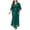 Green, variant on Nxznwn Women's Evening Bodycon Dresses Glitter Short Sleeve V-Neck Cocatail Long Dress Formal Sequin Prom Gowns Plus Size