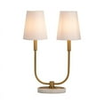 thumbnail image 2 of Crestview Collection Piper Metal Table Lamp in Gold, 2 of 4
