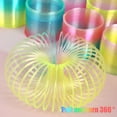 thumbnail image 5 of Ressorts Jouets pour Enfants, 3 mini Ressorts Arc-en-Ciel, Ressorts Magiques, mini Ressorts et Accessoires de Fête (Rond), 5 of 5
