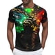 thumbnail image 1 of Tops para hombre, blusas y camisas de manga corta con cuello redondo para hombre Camisa de manga corta estampada para hombre Top/camisa de manga corta con cuello redondo Tops para hombre, 1 of 4