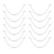 thumbnail image 1 of 12pcs Reutilizable Mascarilla Soporte Strap Boca Cubierta de cara Strip de protección, 1 of 7