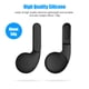 thumbnail image 4 of VR Auriculares Oreja Muffs Muffs Orejeras de silicona Solución de sonido mejorada Equipo de juego Suministros Suministros Reemplazo para Oculus Quest 2 Negro 2 piezas AweSitey EL005860-01, 4 of 7