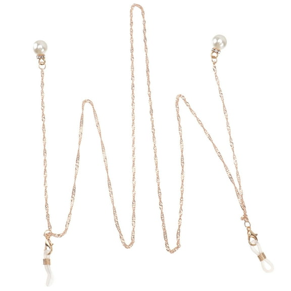 COSMOBETTY Eyeglass Leash Golden Metal 1Pcs 90x0.31in