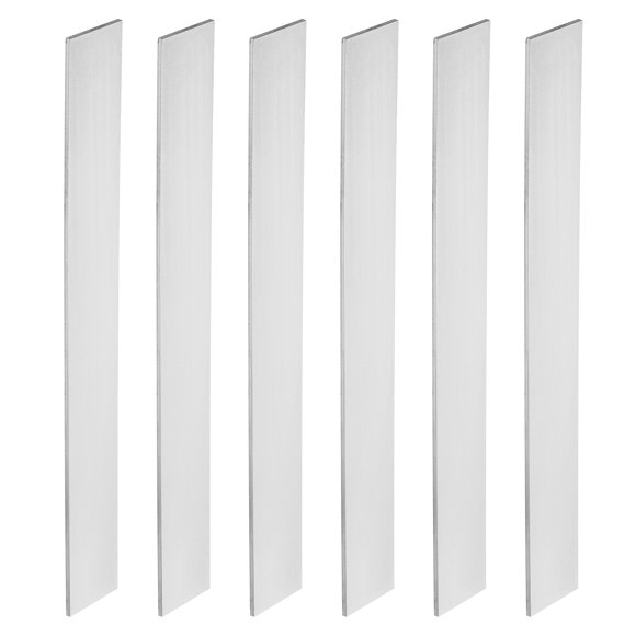 Uxcell 12L14 Steel for Knife Making Steel, 6 Pack 12" x 1-1/2" x 1/8" Steel Flat Bar