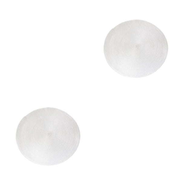 Tapetes individuales Toystoory resistentes duraderos 38 cm blanco 2Conjunto