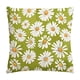 thumbnail image 2 of Funda de almohada con estampado floral | Funda de cojín cuadrada de 45 x 45 cm para sofá, cama y asiento de coche | Funda de almohada decorativa de poliéster para salón, 2 of 6