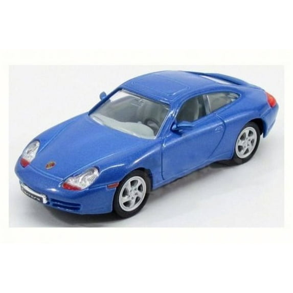 1998 Porsche 911 Carrera, Blue - Road Signature 94221 - 1/43 Scale Diecast Model Toy Car