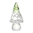 thumbnail image 2 of Christmas Trees with Lights,Figurine Glass Artificial Christmas Tree with Lights,Holiday Decoration for Desktop Window Indoor Displays Festival Party,Green,B, 2 of 6