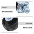 thumbnail image 3 of LEEYNEER Heavy Duty Horizontal Jack Caster Replacement Swivel Wheel Racing Caster Wheel Replacement Part for Car Lift and Trailer Jack, 3 of 8
