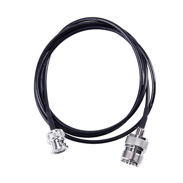 Cable de antena coaxial para radio RF UHF VHF BNC macho a UHF SO239-58U Milspec coaxial de móvil a antena 3