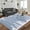 Beige, variant on ChaoLink Washable 10'*13' Modern Berber Stripe Indoor Low Pile Non-Slip Soft Throw Rug for Bedroom - Blue Beige Color