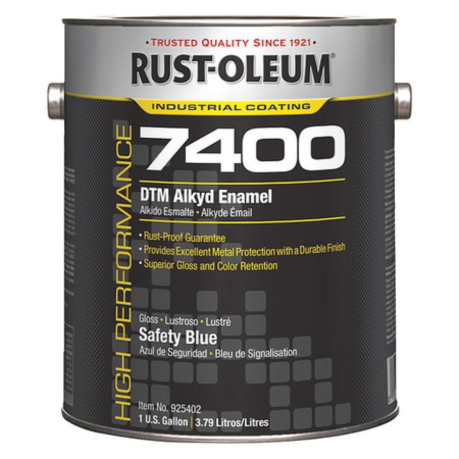 RUSTOLEUM 925402 1 gal. Safety Blue High Gloss Oil Interior/Exterior