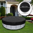 thumbnail image 7 of 6 Ft Round Pool Cover, Waterproof Dustproof Foldable Protective Cover with Drawstring Design, 7 of 7