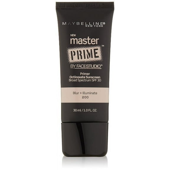 Maybelline New York Face Studio Master Prime Makeup, Blur Plus Illuminate, 1 Fluid Ounce