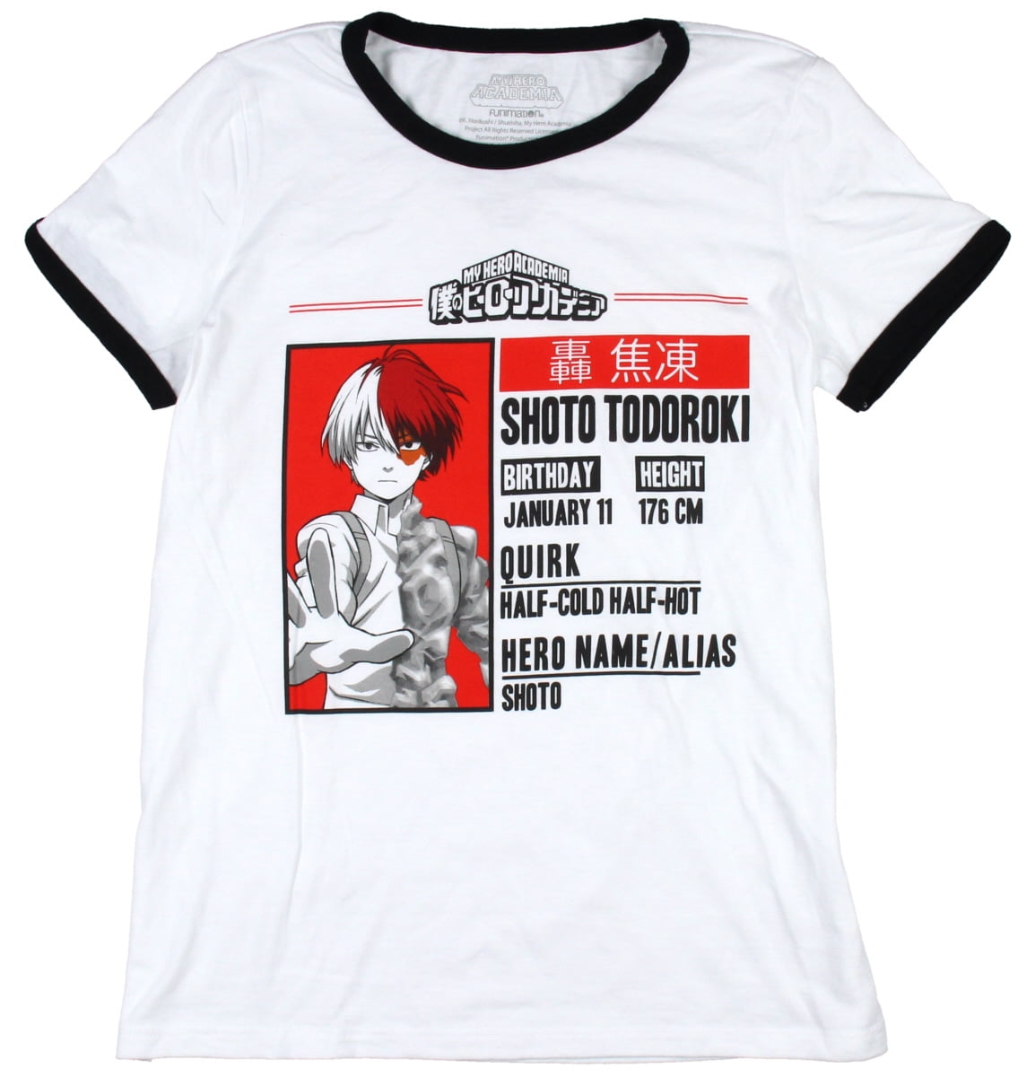 My hero academia todoroki shirt Clearance