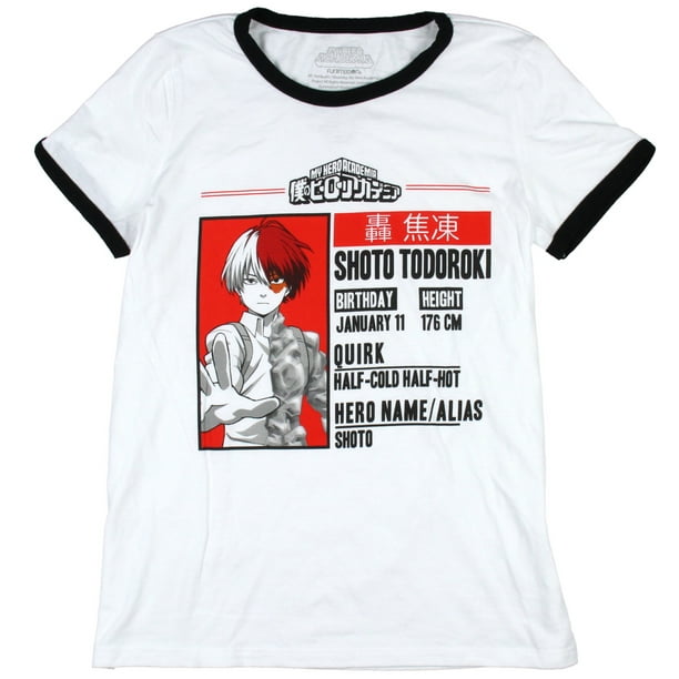 shoto todoroki t shirt