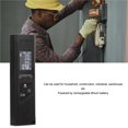 thumbnail image 4 of Laser Measure Tool, Rechargeable Aluminum Alloy Digital Display Laser Distance Meter 0-60m Optical Lens High Accuracy  for Measurement, 4 of 8