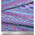 thumbnail image 2 of Soimoi Cotton Poplin Fabric Aztec Geometric Print Fabric by The Yard 42 Inch Wide, 2 of 3
