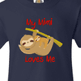 thumbnail image 4 of Inktastic My Mimi Loves Me Sloth Youth T-Shirt, 4 of 5