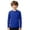 00-Blue165, variant on Byoo Toddler Boys Quick Dry Rash Guard UPF 50+ Solid Long Sleeve Swim Shirt Swimwear for Kids,Orange